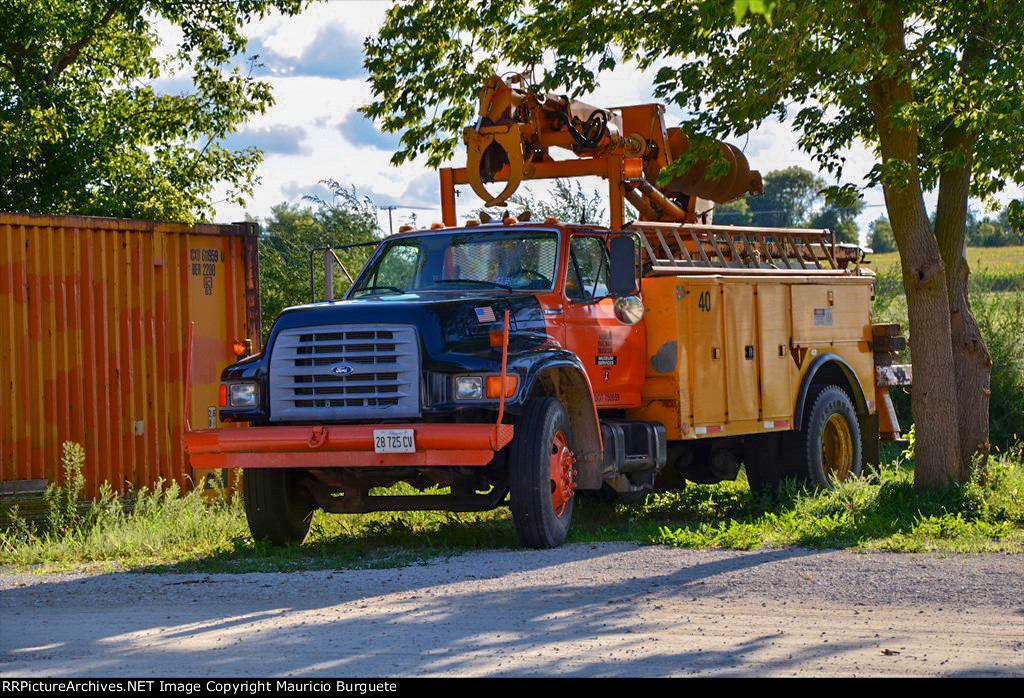 Illinois Railway Museum Utility Truck